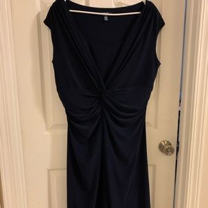 Navy Chaps evening Dress